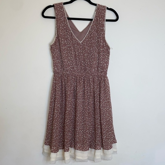 Double Zero Dresses & Skirts - Double Zero Polka Dot Sleeveless Dress size Large